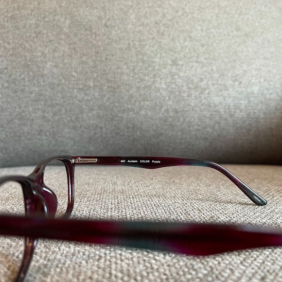 Genevieve Paris Design Eyeglass Frames - Purple - Picture 4 of 5